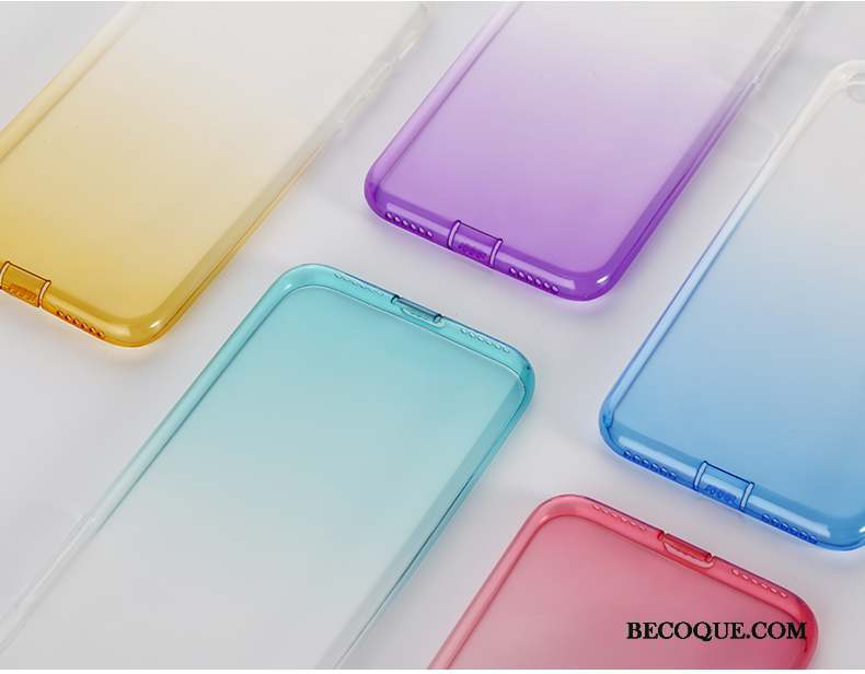 coque silicone degrade pour iphone xr