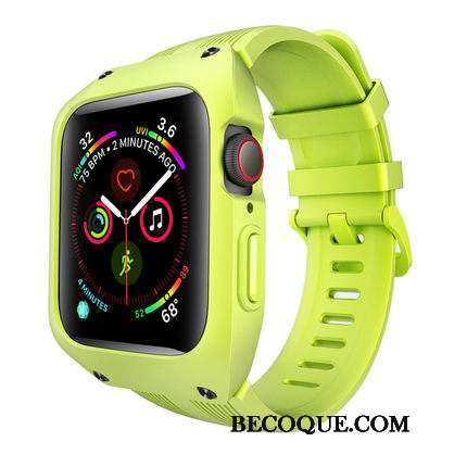 Apple Watch Series 1 Incassable Sport Coque Silicone Protection Trois Défenses