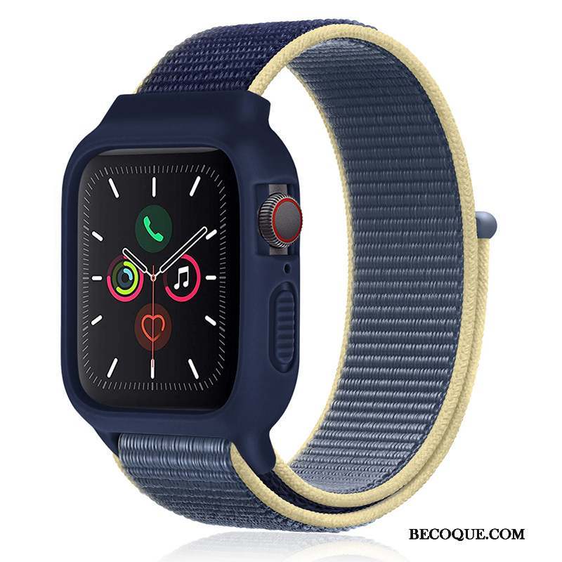 Apple Watch Series 1 Nouveau Silicone Tendance Sport Coque Bleu