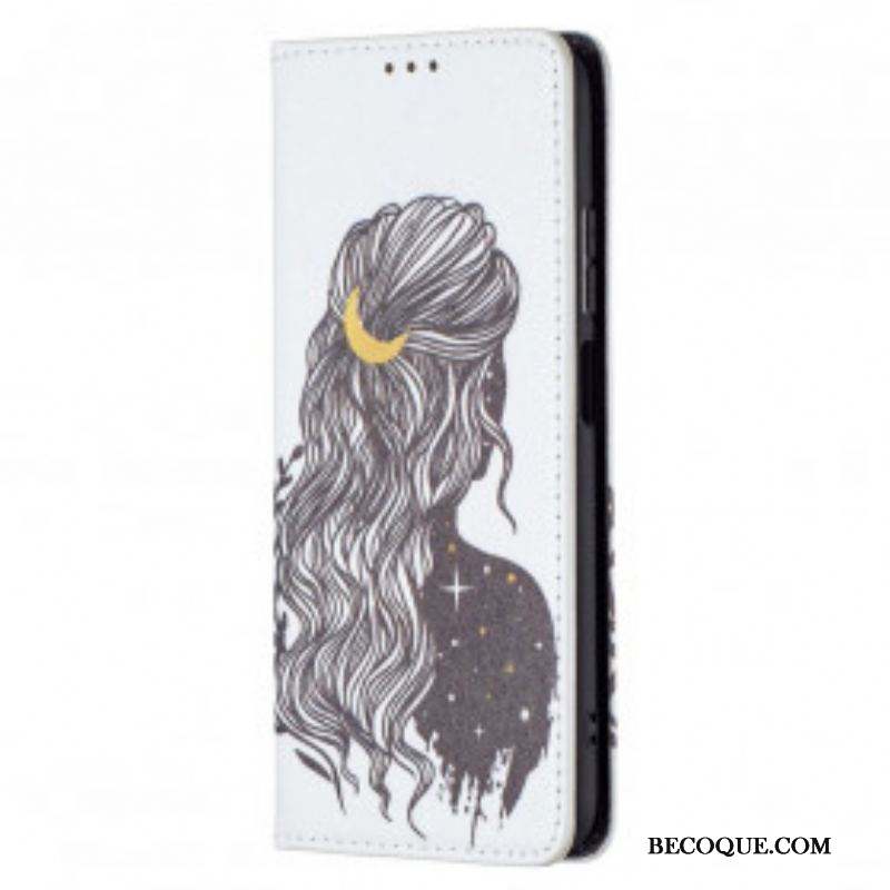 Flip Cover Xiaomi Redmi Note 10/10S/Poco M5s Jolie Chevelure