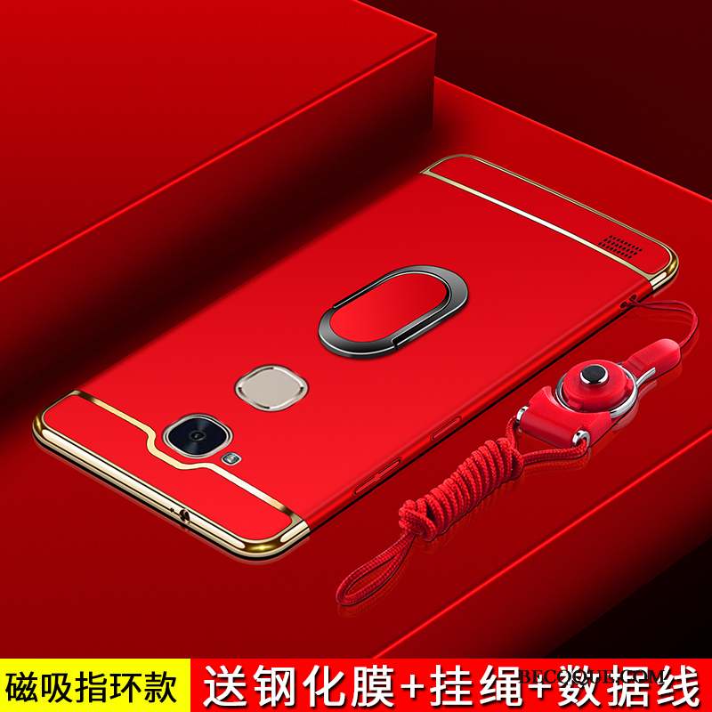 Huawei Ascend Mate 7 Protection Étui Coque Difficile Rouge Tout Compris