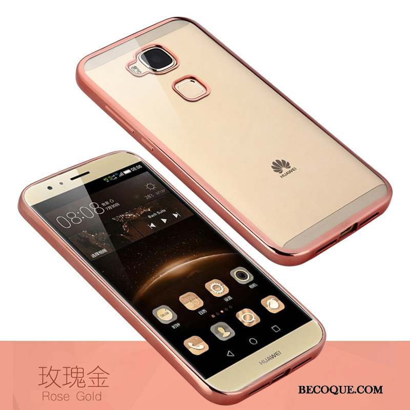 Huawei G7 Plus Silicone Protection Étui Tendance Coque De Téléphone Transparent