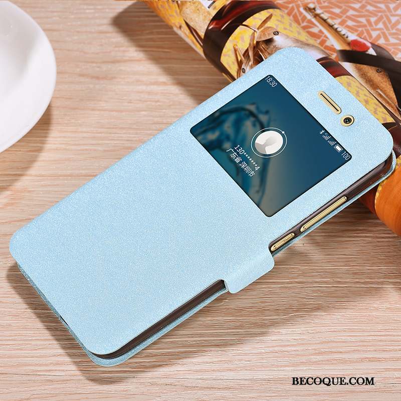 Huawei G9 Plus Tendance Silicone Incassable Bleu Clair Housse Coque De Téléphone