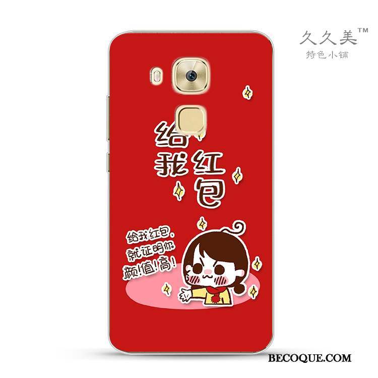 Huawei G9 Plus Tout Compris Rouge Coque De Téléphone Silicone Étui Protection