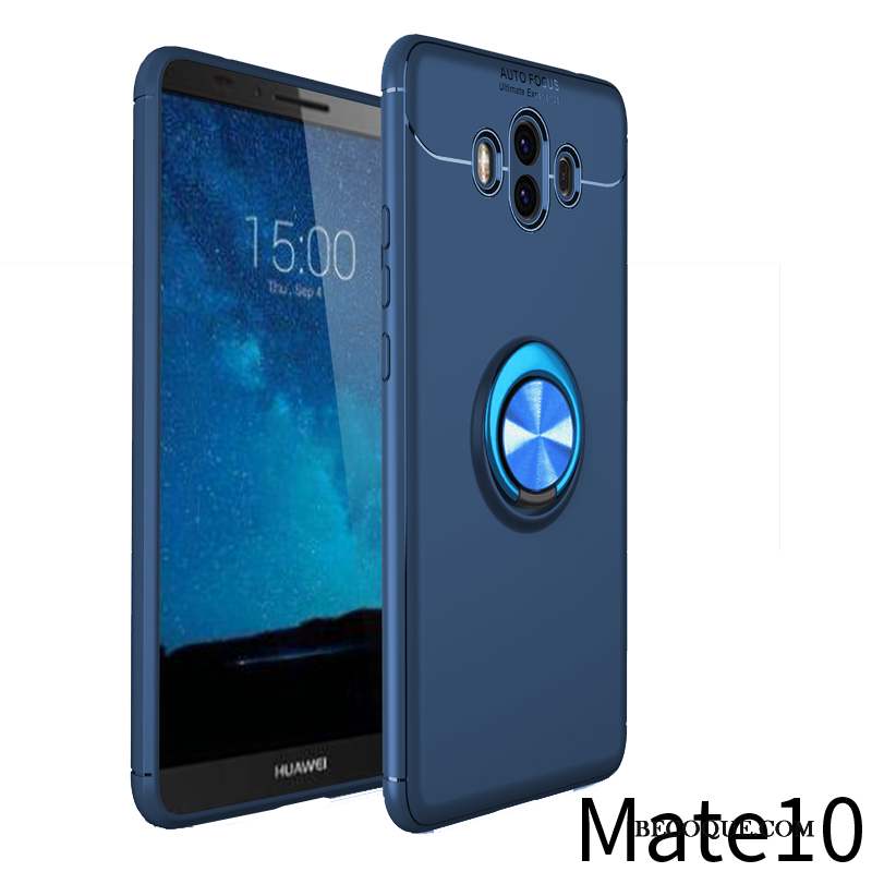 Huawei Mate 10 Coque Protection Tout Compris Fluide Doux Étui Silicone Bleu