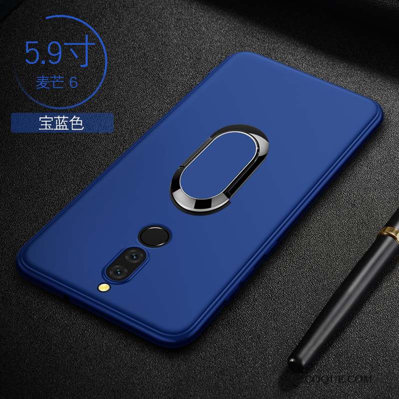 Huawei Mate 10 Lite Fluide Doux Tout Compris Bleu Incassable Coque Protection