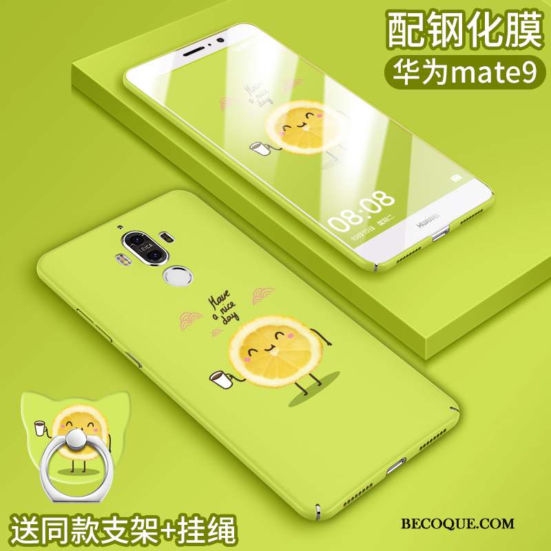Huawei Mate 9 Coque Vert Personnalité Créatif Tout Compris Silicone Étui