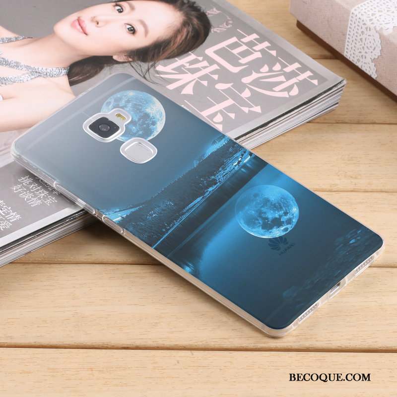 Huawei Mate S Incassable Très Mince Bleu Coque De Téléphone Protection Tendance