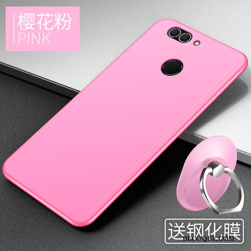 Huawei P Smart Coque Protection Incassable Tendance Délavé En Daim Étui Téléphone Portable