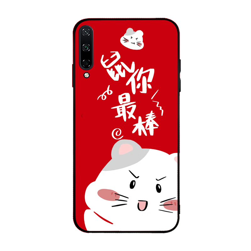 Huawei P40 Lite E Rouge Coque En Silicone Nouveau Étui De Téléphone Rat