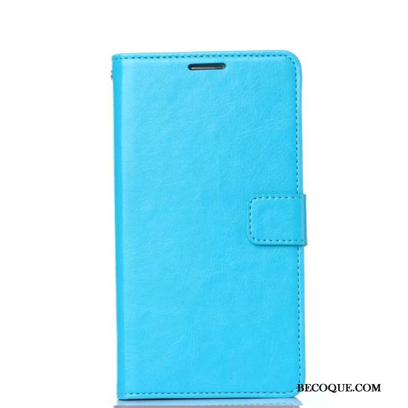 Lg Nexus 5x Coque Housse Bleu Téléphone Portable Étui En Cuir Protection