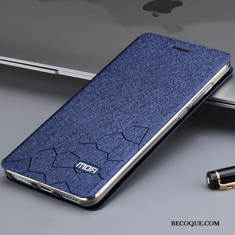 Redmi Note 4x Petit Étui En Cuir Silicone Rouge Coque De Téléphone Bleu