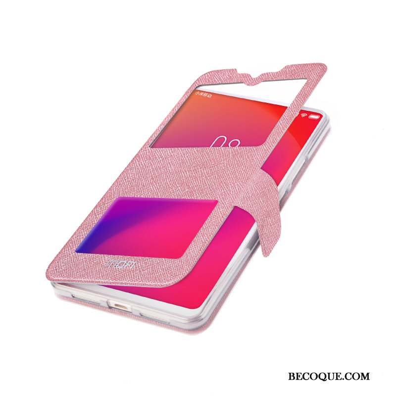 Redmi Note 8 Pro Coque Silicone Protection Étui En Cuir Incassable Tout Compris Rose