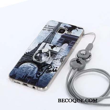 Samsung Galaxy A5 2017 Protection Coque De Téléphone Fluide Doux Silicone Dessin Animé Bleu