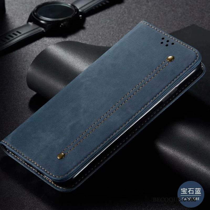 Samsung Galaxy A70s Tempérer Coque De Téléphone Bleu Membrane Étui Protection