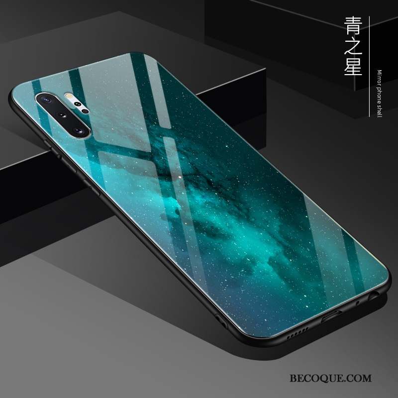 Samsung Galaxy Note 10+ Vert Coque De Téléphone Tendance Verre
