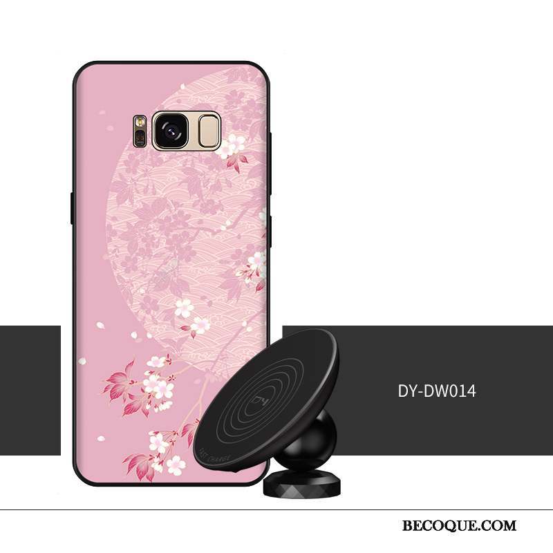 Samsung Galaxy S8+ Coque De Téléphone Rose Jours