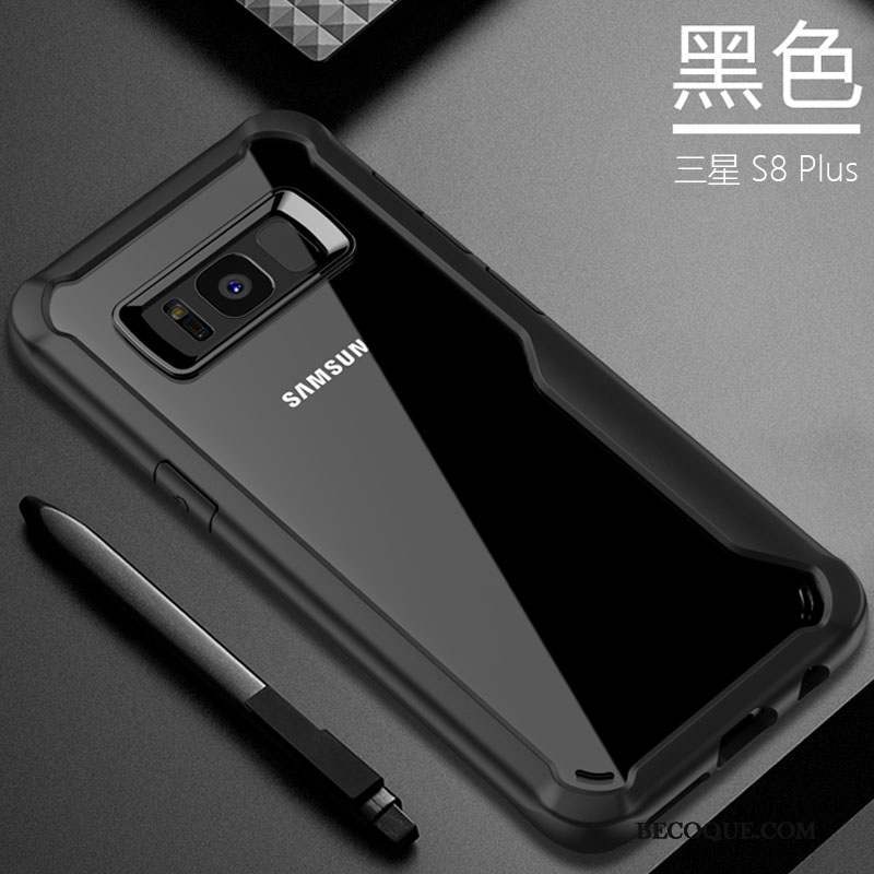 Samsung Galaxy S8+ Coque Étui Incassable Transparent Tout Compris Fluide Doux Protection