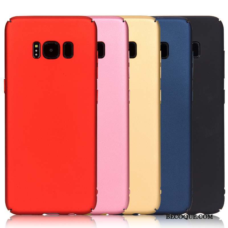 Samsung Galaxy S8 Délavé En Daim Étui Multicolore Protection Incassable Coque