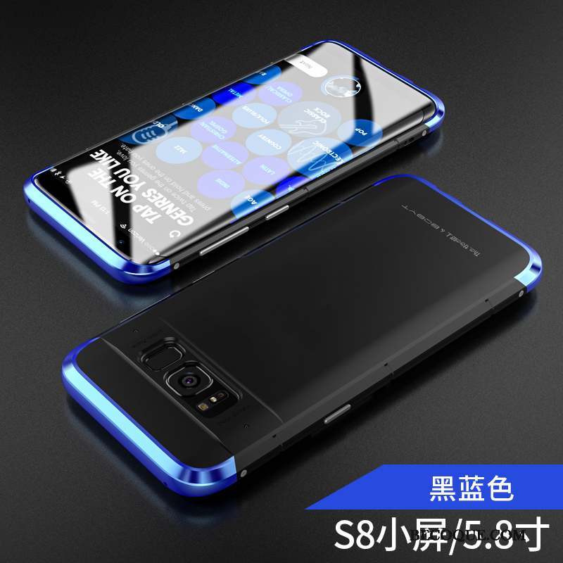 Samsung Galaxy S8 Personnalité Créatif Coque De Téléphone Bleu Marque De Tendance Tout Compris