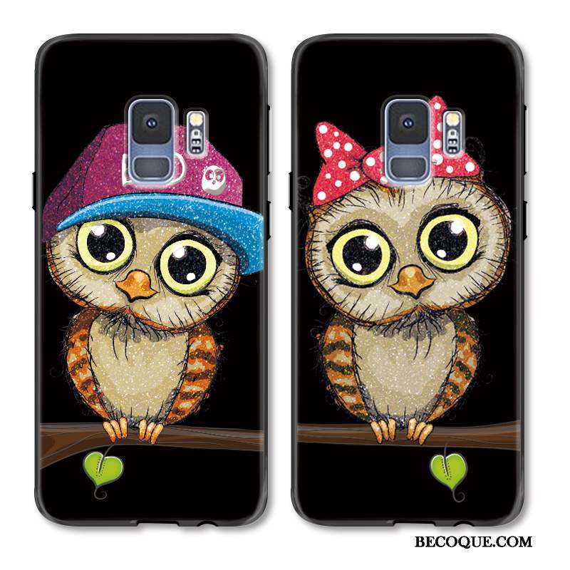 Samsung Galaxy S9+ Créatif Personnalité Coque De Téléphone Amoureux Dessin Animé Tendance