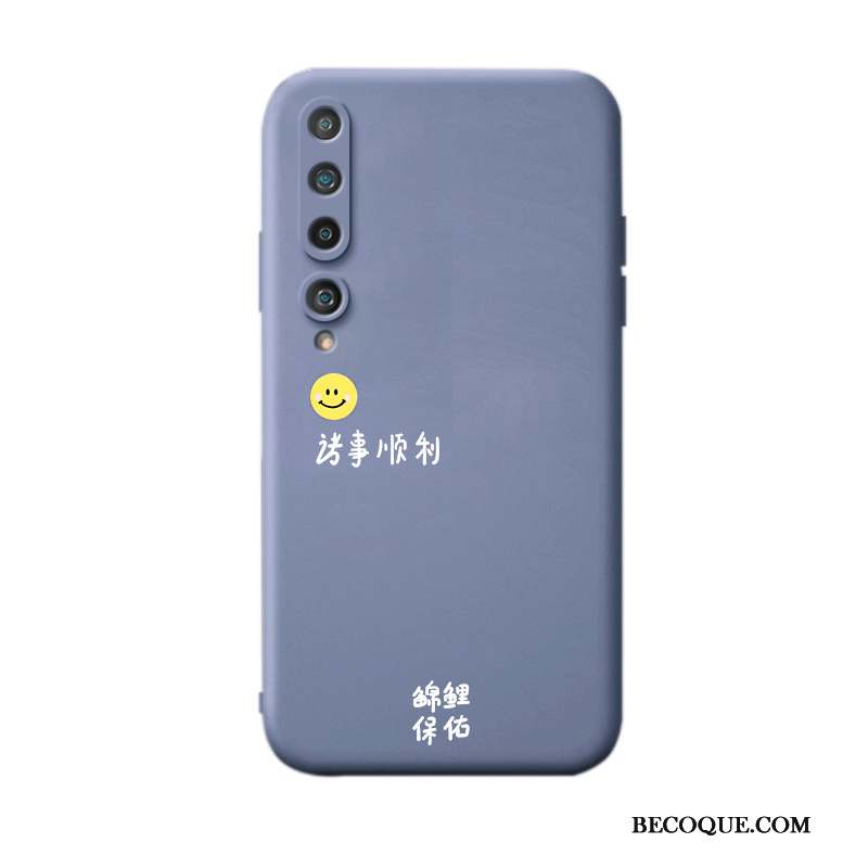Xiaomi Mi 10 Coque Petit Silicone Protection Incassable Étui Légères