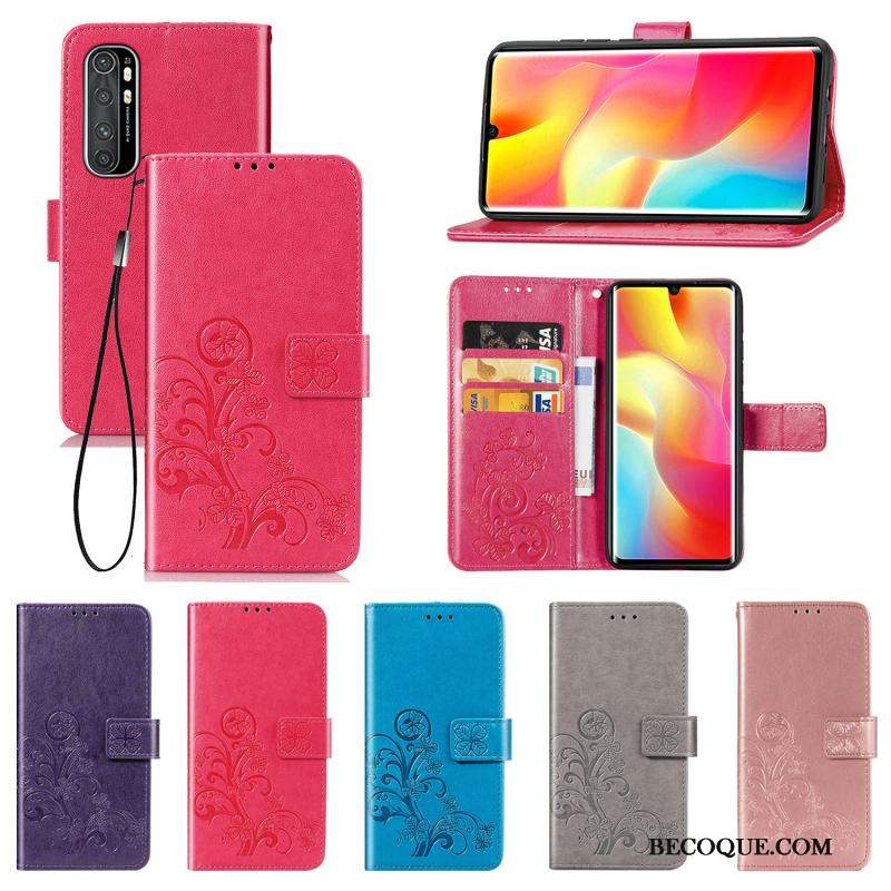 Xiaomi Mi Note 10 Lite Petit Chanceux Coque De Téléphone Rouge Jeunesse Clamshell