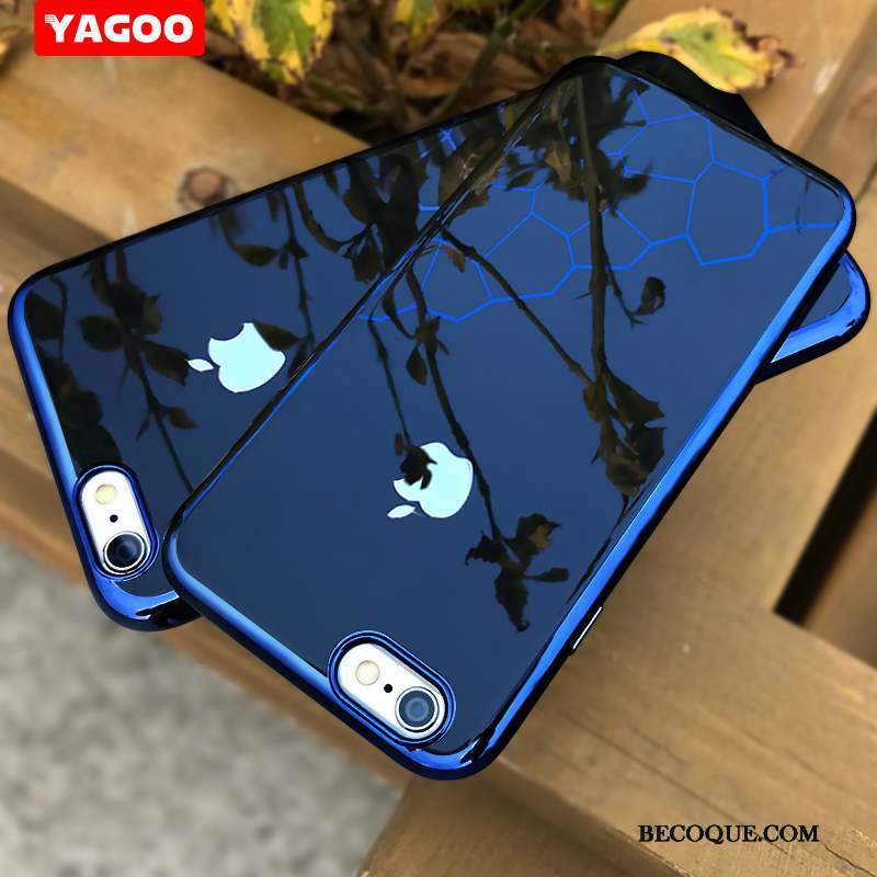 iPhone 6/6s Coque Nouveau Très Mince Tendance Incassable Créatif Bleu