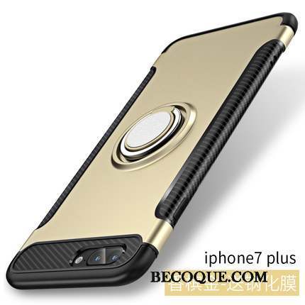iPhone 7 Plus Étui Personnalité Coque De Téléphone Nouveau Tendance Or