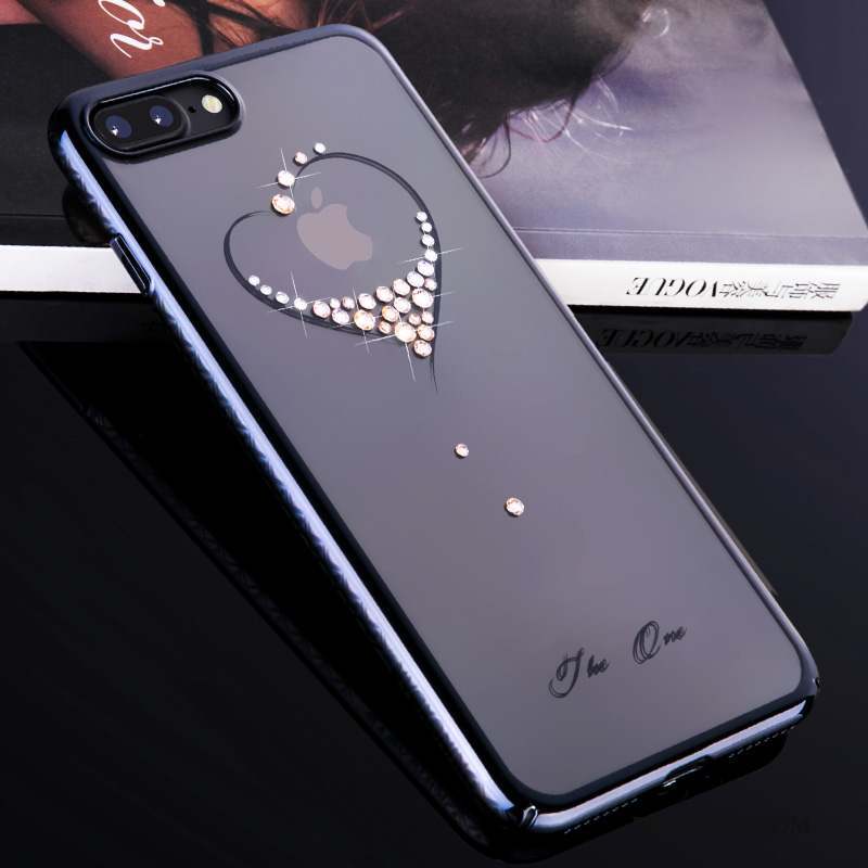 iPhone 8 Plus Nouveau Luxe Tendance Coque De Téléphone Transparent Strass