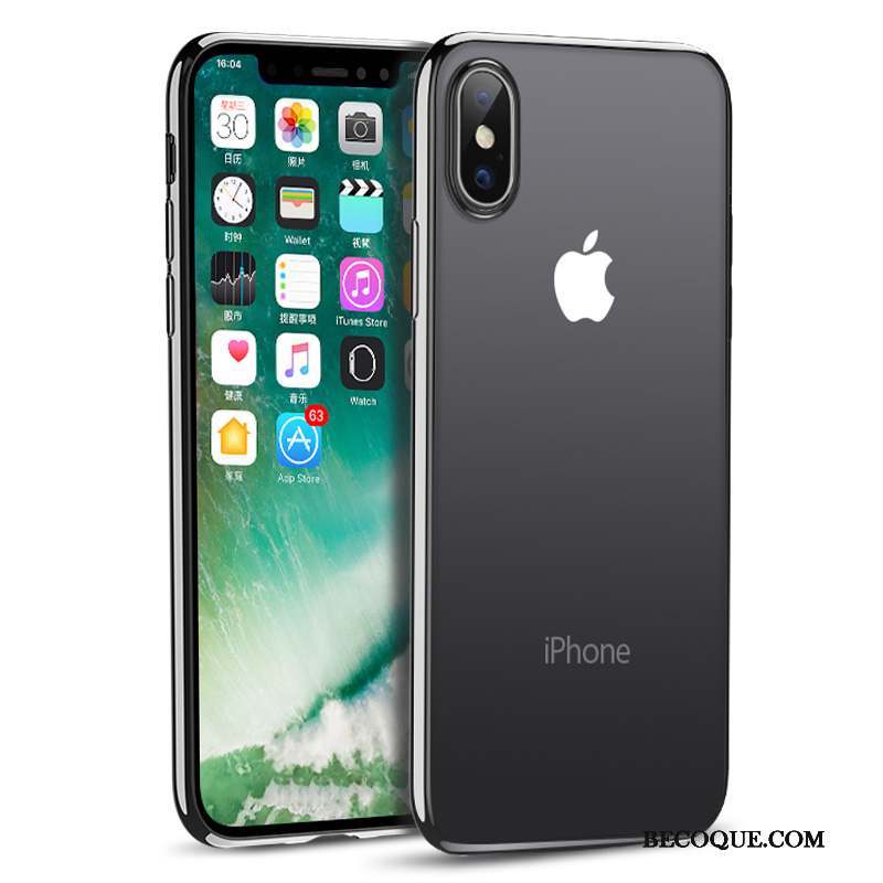 iPhone X Très Mince Coque De Téléphone Fluide Doux Nouveau Silicone Incassable