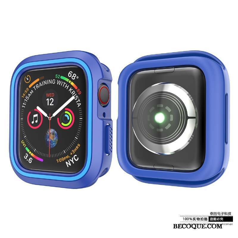 Apple Watch Series 1 Coque Créatif Noir Fluide Doux Protection Tout Compris