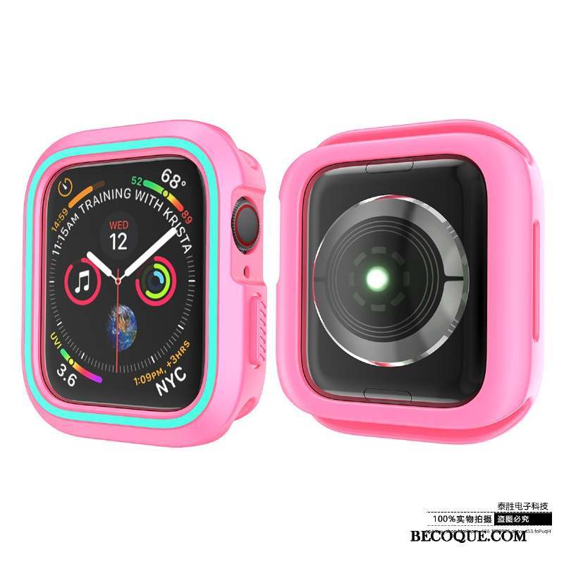 Apple Watch Series 1 Coque Créatif Noir Fluide Doux Protection Tout Compris