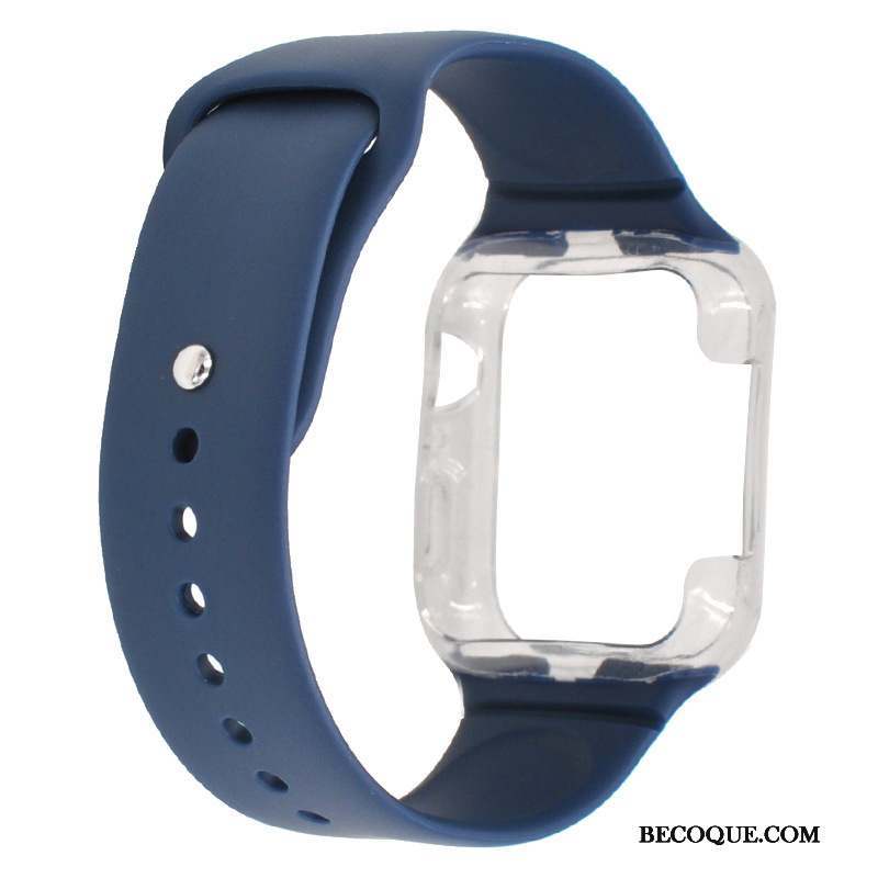 Apple Watch Series 1 Coque Sport Bicolore Silicone Étui Pu Protection