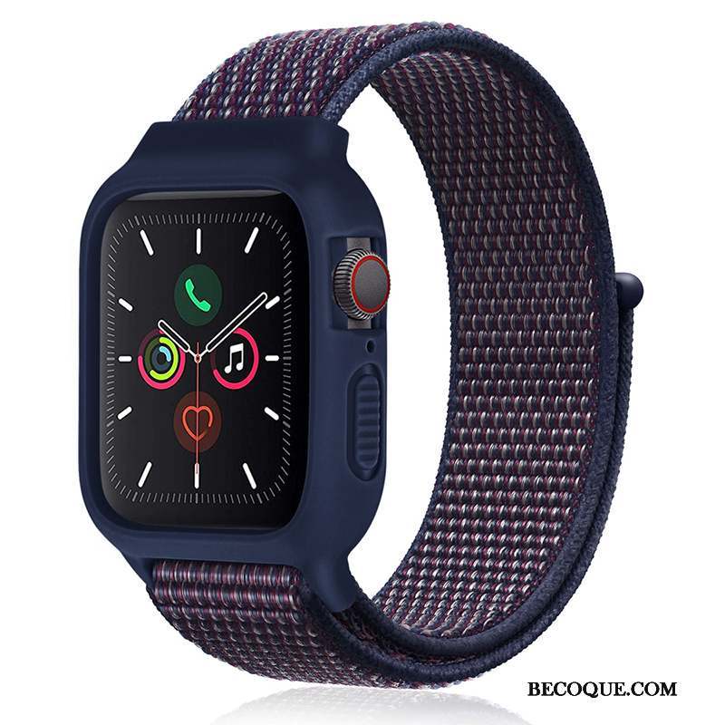 Apple Watch Series 1 Nouveau Silicone Tendance Sport Coque Bleu