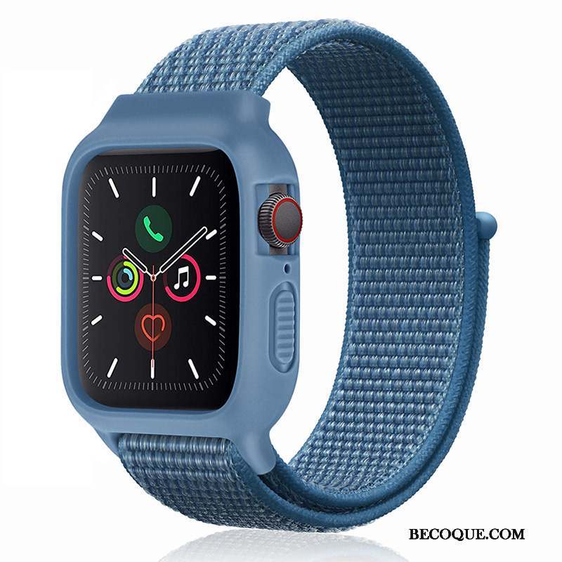 Apple Watch Series 1 Nouveau Silicone Tendance Sport Coque Bleu