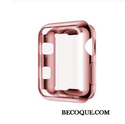 Apple Watch Series 2 Coque Accessoires Protection Fluide Doux Or Très Mince Placage