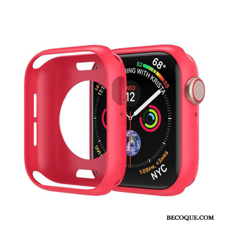 Apple Watch Series 2 Coque Bleu Étui Silicone Incassable Tout Compris Tendance