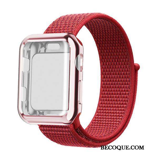 Apple Watch Series 2 Coque Nylon Rouge