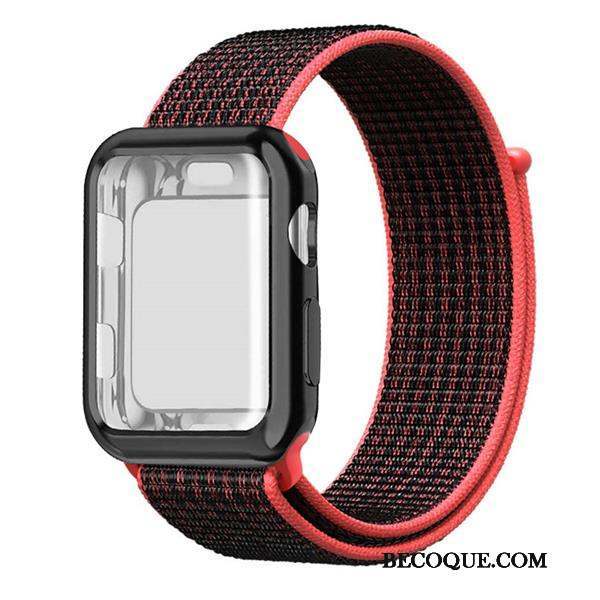 Apple Watch Series 2 Coque Nylon Rouge