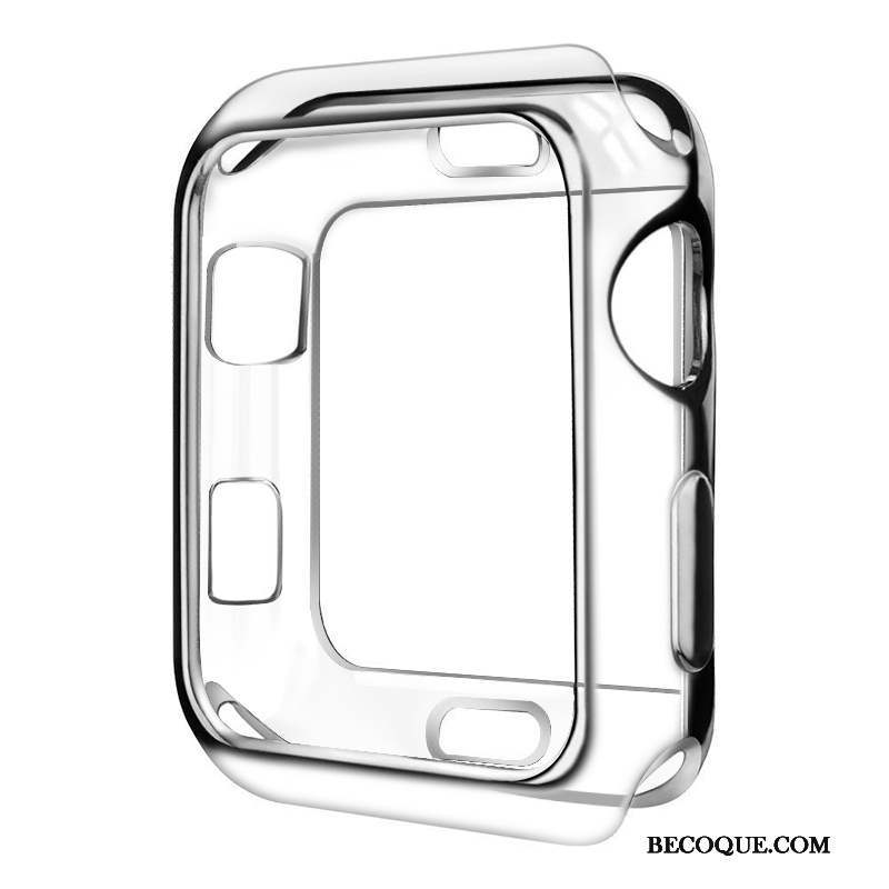 Apple Watch Series 2 Fluide Doux Transparent Protection Or Étui Coque