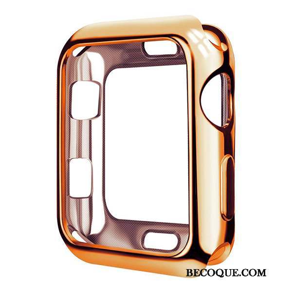 Apple Watch Series 2 Fluide Doux Transparent Protection Or Étui Coque