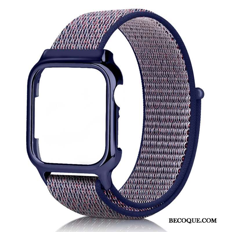 Apple Watch Series 2 Tendance Bleu Coque Nylon Créatif Personnalité