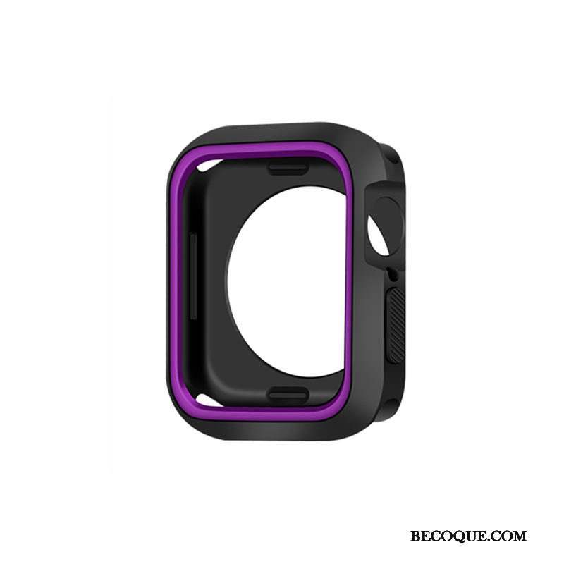 Apple Watch Series 3 Coque Personnalité Tendance Accessoires Incassable Créatif Bicolore