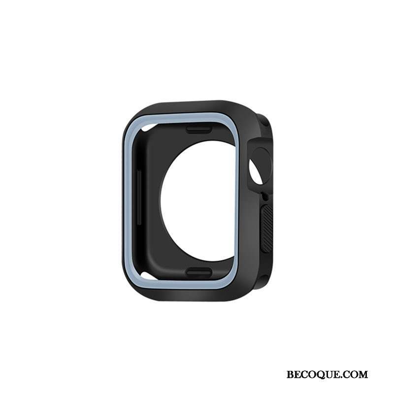 Apple Watch Series 3 Coque Personnalité Tendance Accessoires Incassable Créatif Bicolore