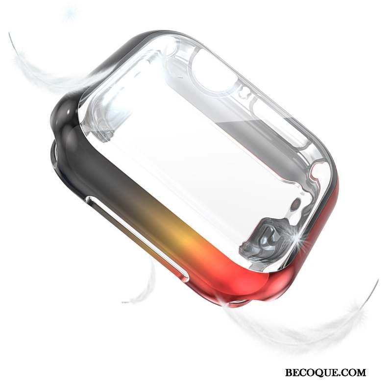 Apple Watch Series 3 Coque Protection Rouge Coloré Étui Tout Compris Jaune