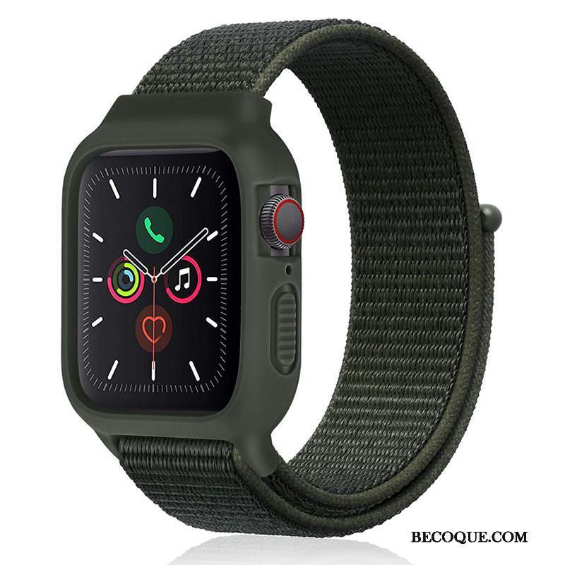 Apple Watch Series 3 Coque Tendance Sport Nouveau Silicone Noir