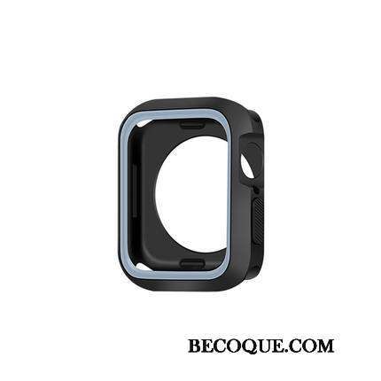 Apple Watch Series 3 Créatif Bicolore Sport Protection Coque Noir