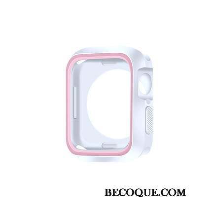 Apple Watch Series 3 Créatif Bicolore Sport Protection Coque Noir