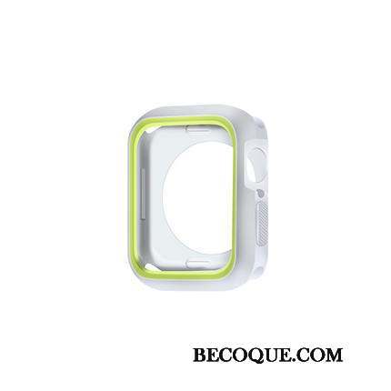 Apple Watch Series 3 Créatif Bicolore Sport Protection Coque Noir